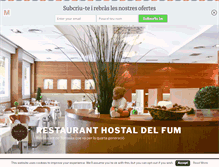 Tablet Screenshot of hostaldelfum.com